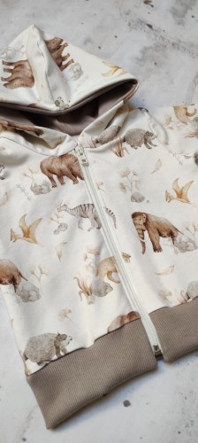 bluza na suwak dla chłopca