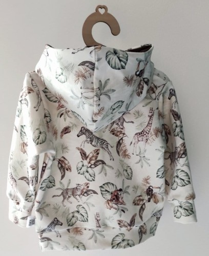 bluza niemowlęca mini safari