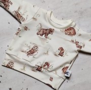 bluza dla chłopca zwierzątka leźne