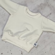 bluza dresowa kremowa ecru