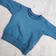 bluza dresowa dla dziecka niebieska