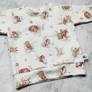 bluza dresowa w zwierzątka