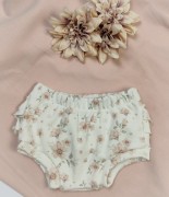 bloomers w kwiaty dla dziewczynki