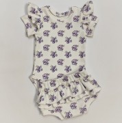 bloomers z falbankami w jagódki