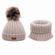 beżowy komplet merino