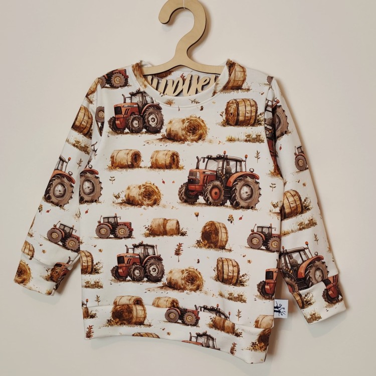 Bluza dresowa traktory