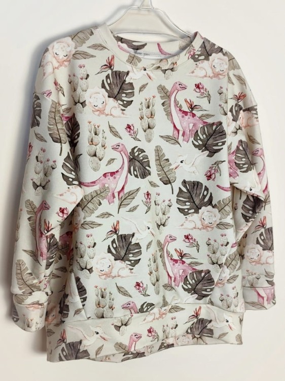 bluza oversize dino