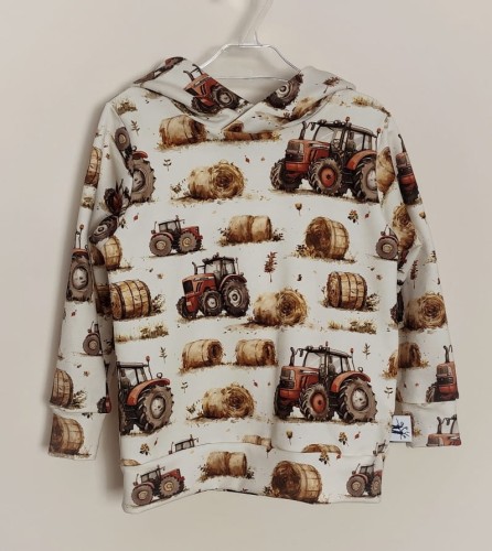 Bluza dla chłopca traktory siano