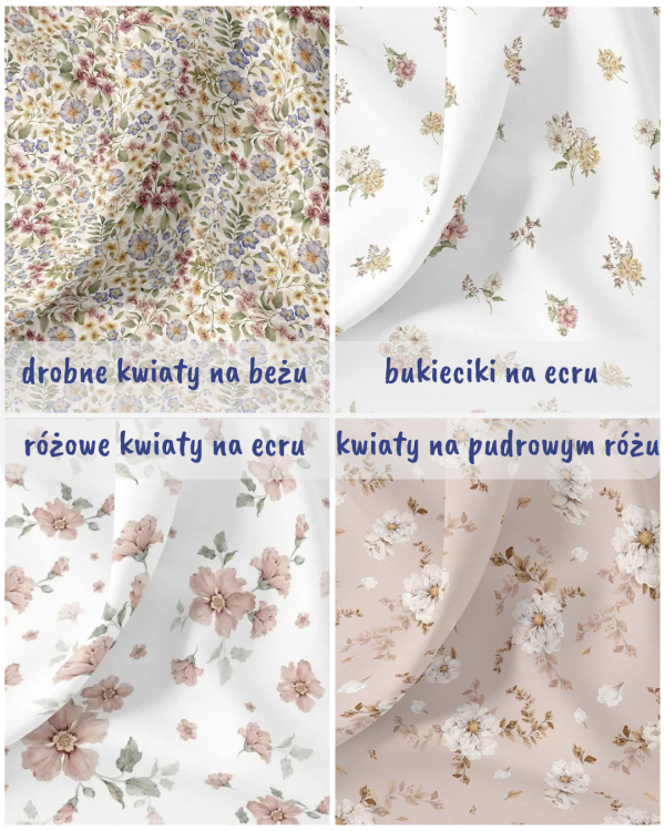 wzory kwiatowe na spódniczkę