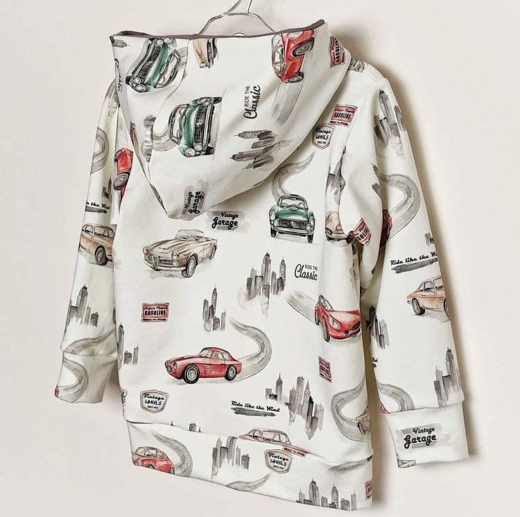 Bluza auta z kapturem