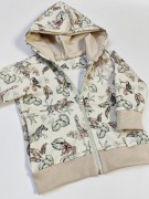 Bluza dziecięca na suwak zwierzątka safari