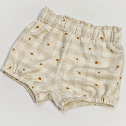 bloomers beżowe kwiatki