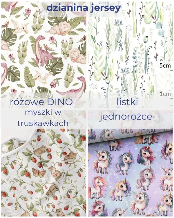 wzory na sukienki dla dziewczynek jersey